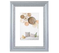 Cadre photo en plastique "Lobby", argent?, 13 x 18 cm