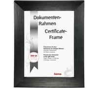 Cadre photo en plastique, Noir, 21 x 29,7 cm de la marque Hama Noir G
