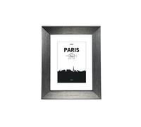 Cadre photo en plastique "Paris", gris contrasté, 13 x 18 cm