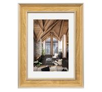 Cadre photo en plastique "Rustic", chêne, 30 x 40 cm