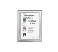 Cadre photo en plastique Sofia, argent, 21 x 29,7 cm