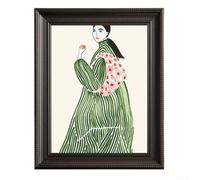 Cadre photo en résine de style vintage avec élégant cadre antique adapté pour un mur ou une armoire apportant un charme artistique aux espaces de vie (I)