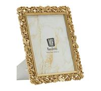 Cadre photo en résine dorée 27,8x1,8x32,5 cm (mesure intérieure 20 x 25 cm cm)