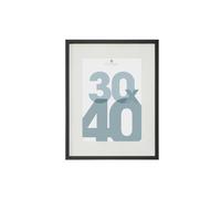 Paris Prix Cadre photo en verre «Manu» 30x40 cm Noir