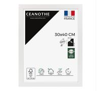 Cadre Photo Brio Eternel (résine) 30x40 Blanc