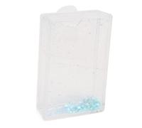 Cadre Photo Familial, Cadre Photo personnalisé avec Cadre Photo en Plastique et Paillettes de Taille Compacte 3 Pouces pour Photo (étoile sur Fond Bleu)