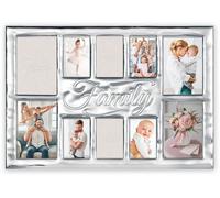 Cadre photo familial ZEP Legacy 10 photos argent brillant (47x33 cm)