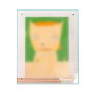 Cadre photo flottant en acrylique pour fixation murale avec fermeture magnétique et design à double panneau, cadre photo transparent (vert, 17,7 x 22,8 cm)