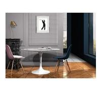 Cadre Photo Golf Finish 30x40cm avec Passe Partout Tableau Bois Verre (ARGENT) ARGENT G