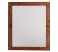 Cadre photo H7 noir Frames By Post, 25 mm d'épaisseur, Bois dense, Vintage Wood, 60 x 80 cm