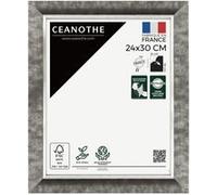 Cadre photo Hades acier 24x30 cm CEANOTHE en résine recyclée Verre acrylique Incassable - Fabriqué en France Gris G