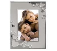 Hama Cadre photo Cape Coral Argenté 13 x 18 cm Portrait Romantique