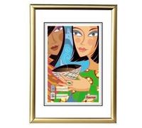 Cadre photo - HAMA - Madrid Or - Plastique - 30x40 cm - Rectangulaire