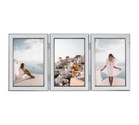Cadre photo - HAMA - Santorini - 3 x 13 x 18 cm - Argenté - Métal