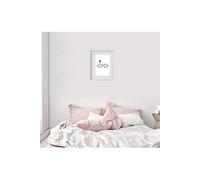 Cadre Photo Harry Potter 30x40cm avec Passe Partout Tableau Bois Verre (BLANC) BLANC