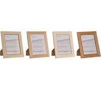 Cadre photo Home ESPRIT Coloré cristal polystyrène 21,2 x 1,6 x 26,2 cm (4 pièces)