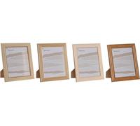 Cadre photo Home ESPRIT Coloré Cristal polystyrène 26,2 x 1,6 x 31,2 cm (4 pièces)