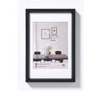 Cadre photo imitation acier Steel Style - 10 x 15 cm - Noir Noir G
