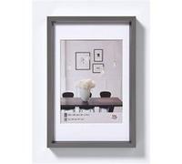 Cadre photo imitation acier Steel Style - 30 x 40 cm - Gris G