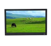 Cadre Photo IPS écran Dur Vue complète 15 Pouces numérique 1920 * 1080 Album Photo électronique Machine de publicité Photo vidéo Emplacement pour Carte USB et SD et télécommande (Noir 32G)