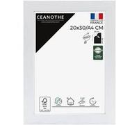 Cadre Photo Brio Karma (bois Nervuré) 20x30 Blanc