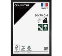 Cadre photo Karma noir 50x70 cm CEANOTHE en bois reconstitué fsc Verre acrylique Incassable - Fabriqué en France Taupe G