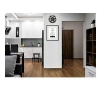 Cadre Photo Keep calm and call batman 30x40cm avec Passe Partout Tableau Bois Verre (NOIR)