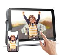 KODAK Cadre Photo Numérique WiFi, 10.1 Pouces IPS Écran Tactile, 4000mAh Batterie, 32Go Stockage, Photos ou vidéos n'importe où Via l'application Gratuite