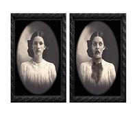 - Cadre photo lenticulaire 3D visage interchangeable effrayant Portraits Rhr738 (C, taille unique)