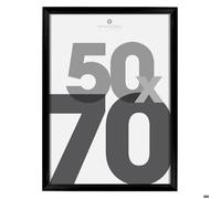 Cadre photo ""Lise"" noir 50x70cm - Atmosphera createur d'interieur