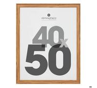 Atmosphera Cadre photo en bois Mae 40 x 50 cm Marron
