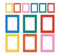 Cadre Photo magnétique, aimants pour Cadre Photo pour réfrigérateur | Cadres Photo d'affichage 12 pièces avec Aimant Puissant,Cadres d'affichage d', projets d'art et d'artisanat pour réfrigérate