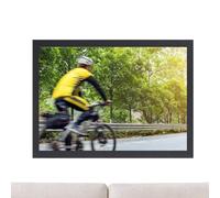 Cadre photo magnétique - Cadre photo auto-adhésif, support amovible pour affiche A4 | Kit d'affichage de tableau postal multi-photos avec décoration de fête à l'école