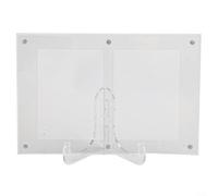 Cadre photo magnétique en acrylique avec double orientation pour un affichage clair et pratique des photos et des panneaux Convient pour la maison et le bureau (B)