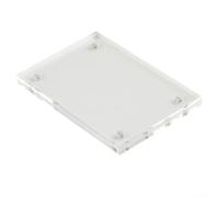 Cadre photo magnétique en acrylique pour un affichage facile, convient pour une utilisation sur le bureau et parfait pour mettre en valeur des moments mémorables (7 x 10,5 cm)