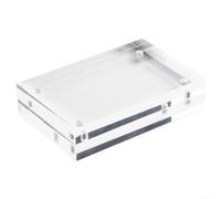 Cadre photo magnétique en acrylique transparent durable pour conserver de beaux souvenirs (6 x 9 cm)