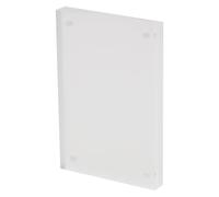 Cadre photo magnétique en acrylique transparent pour mettre en valeur des moments spéciaux (7 x 10,5 cm)