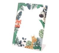 Cadre Photo Magnétique en Forme de L, Support de Cadre Photo en Forme de L Durable pour la Maison (Forêt d'animaux)