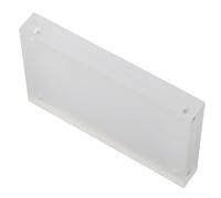 Cadre photo magnétique fabriqué en acrylique transparent, 10 + 10 mm d'épaisseur pour une utilisation durable (10 x 15 cm)