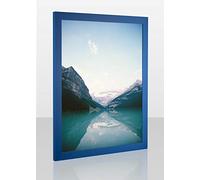 Cadre photo Monzetta 59 x 76 cm bleu clair avec verre synthétique transparent Groupe de formats AY Largeur irrégulière Longueur droite