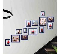Cadre photo multiple, cadres photo muraux, ensemble de cadres photo muraux, cadre photo mural, vous pouvez changer votre propre photo, verticalement ou horizontalement, pour accrocher au mur ou sur un
