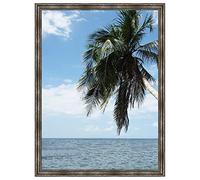 Cadre Photo Mural 18x31 / 18 x 31 cm Cadre Argent Elégant, 3.3 cm de Largeur, Cadre en Bois