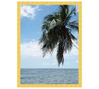 Cadre Photo Mural 18x31 / 18 x 31 cm Cadre Jaune Moutarde, 3 cm de Largeur, Cadre en Bois