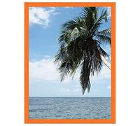 Cadre Photo Mural 22x31 / 22 x 31 cm Cadre Orange, 3 cm de Largeur, Cadre en Bois