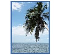 Cadre Photo Mural 50x70 cm / 70 x 50 cm Cadres Bleu Marine, 2 cm de Largeur, Cadre en Bois