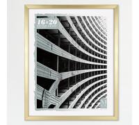 Cadre photo mural en laiton de la Fondation MCS Gallery, 40 x 50 cm, simple