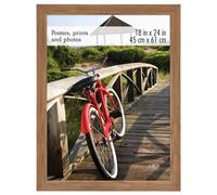 Cadre photo mural vertical et horizontal en ch ne moyen 45 x 61 cm pour photos, affiches et impressions d'art (lot de 1)