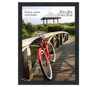 Cadre photo mural vertical et horizontal MCS Museum 20 x 28 cm, couleur onyx, pour photos, affiches et impressions d'art (lot de 1)