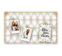 Cadre photo mural Zep Italia EY750 Cambria doré 30x50 cm avec look métallique
