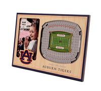 Cadre photo NCAA Auburn Tigers 3D StadiumView de YouTheFan - Stade Jordan-Hare 30,5 x 20,3 cm